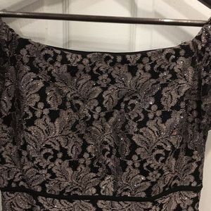 Long dress with front slit